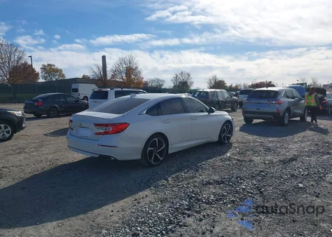 2019 Honda Accord Sport from USA, damaged, VIN 1HGCV1F3XKA172718